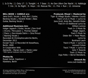 CD Cover Remainder hinten